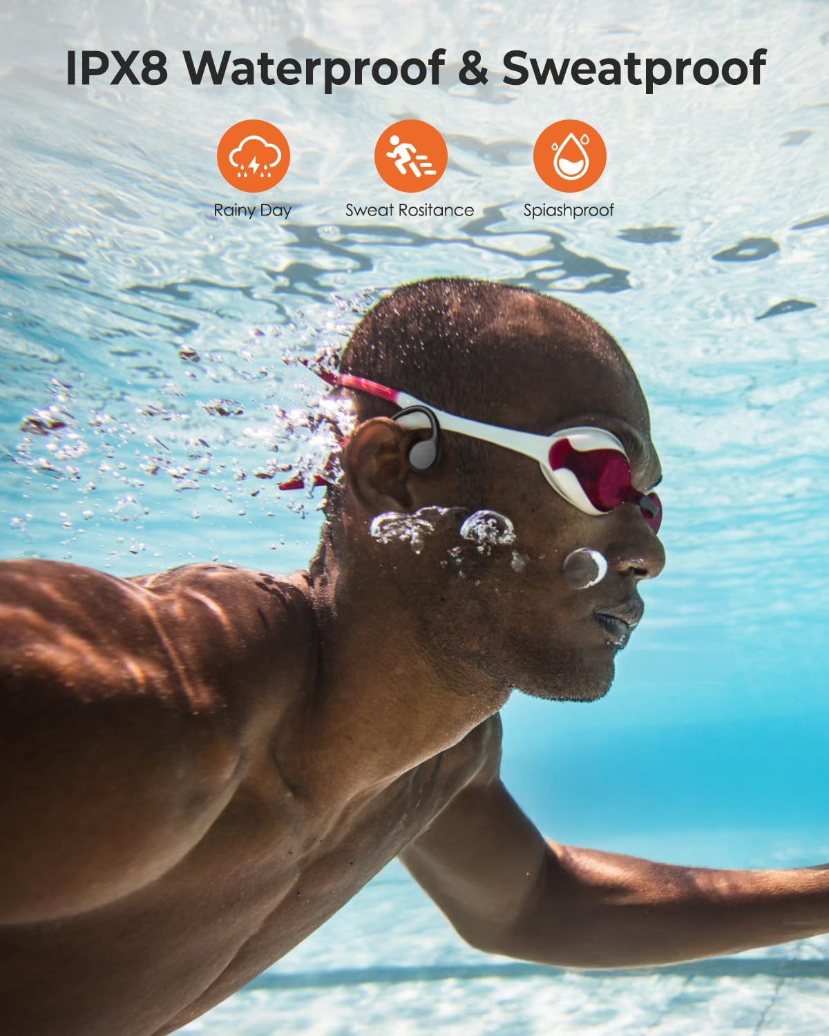 Bone Conduction Headphones for Multiple Sports