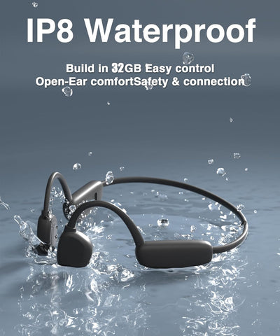 Bone Conduction Headphones for Multiple Sports & Driving